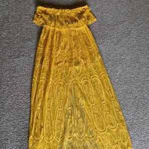 Yellow Maxi dress
